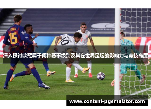 深入探讨欧冠属于何种赛事级别及其在世界足坛的影响力与竞技高度