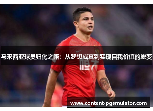 马来西亚球员归化之路：从梦想成真到实现自我价值的蜕变