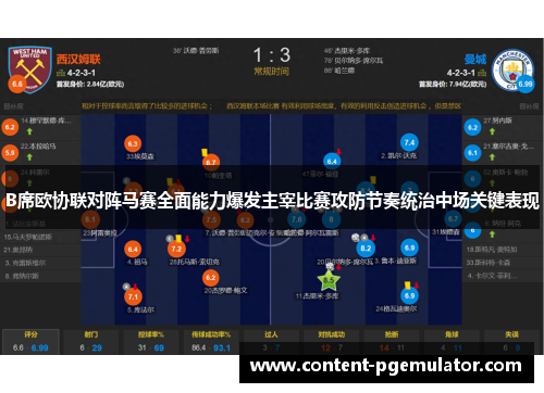 B席欧协联对阵马赛全面能力爆发主宰比赛攻防节奏统治中场关键表现
