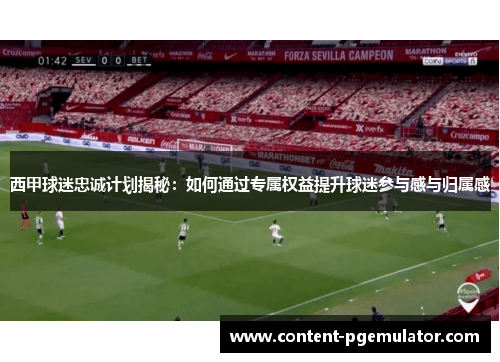 西甲球迷忠诚计划揭秘：如何通过专属权益提升球迷参与感与归属感
